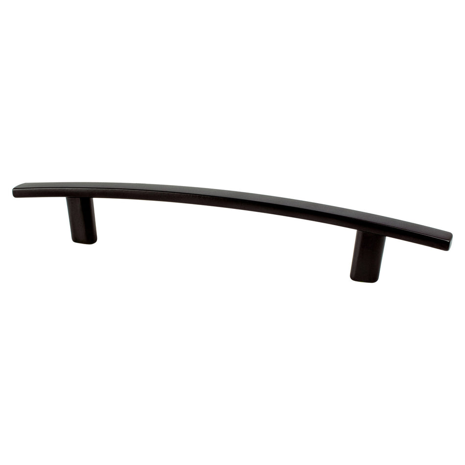 Berenson 9178-1055: 128mm cc Transitional Advantage One Cabinet Pull - Matte Black