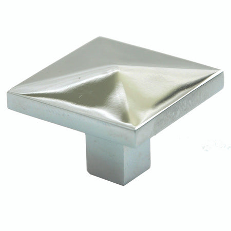Rusticware 917CH: Square Cabinet Knob - Polished Chrome