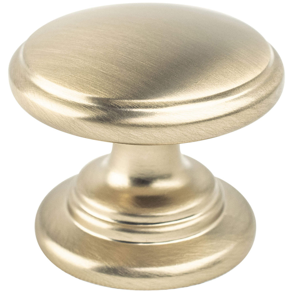 Berenson 9190-10CZ: 1-3/16" Traditional Advantage Two Cabinet Knob - Champagne