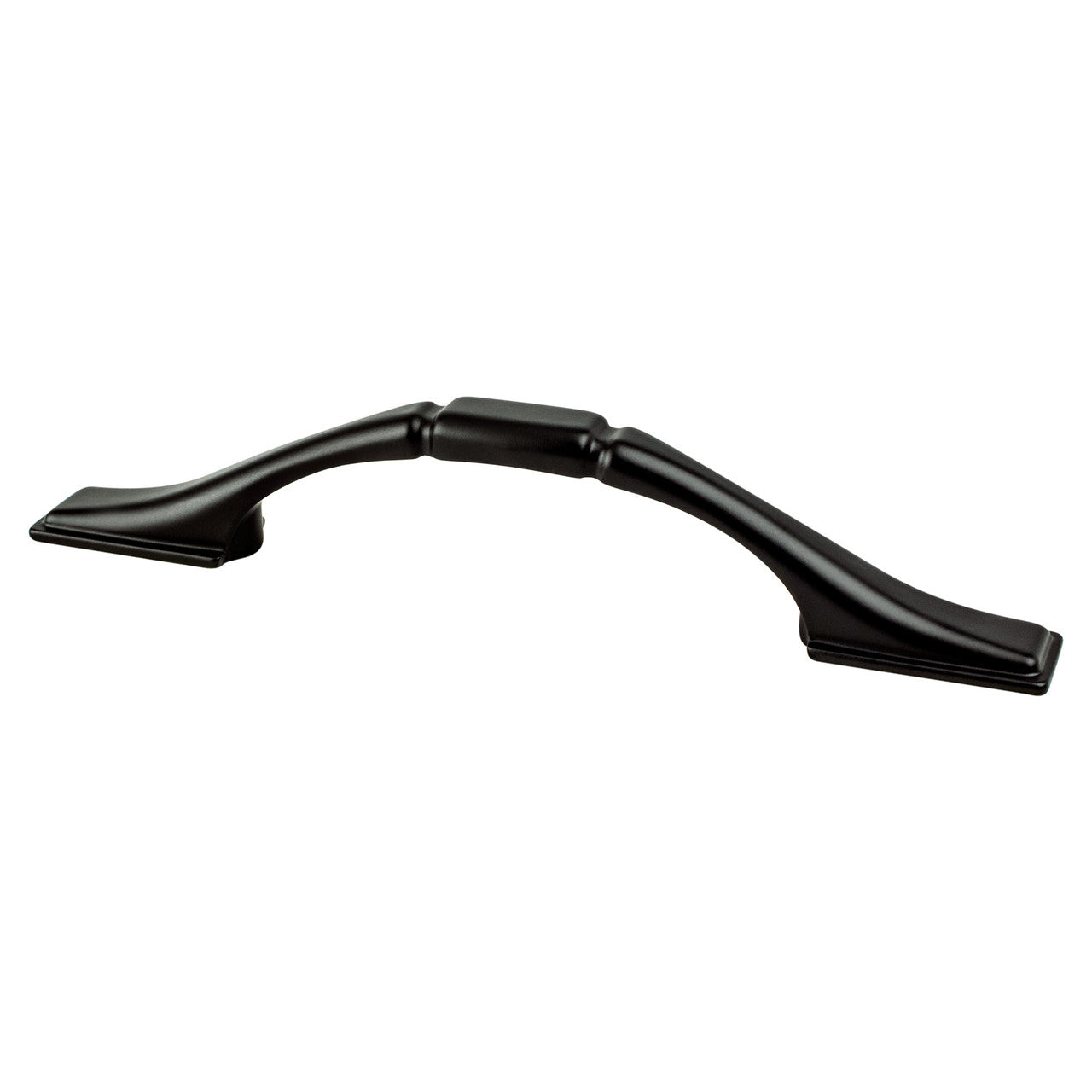 Berenson 9197-1055: 3" cc Traditional Advantage One Square Cabinet Pull - Matte Black