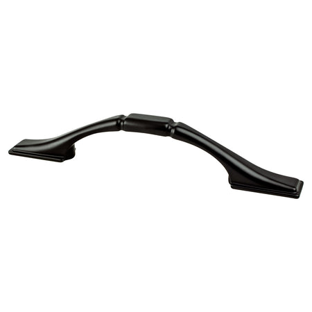 Berenson 9197-1055: 3" cc Traditional Advantage One Square Cabinet Pull - Matte Black