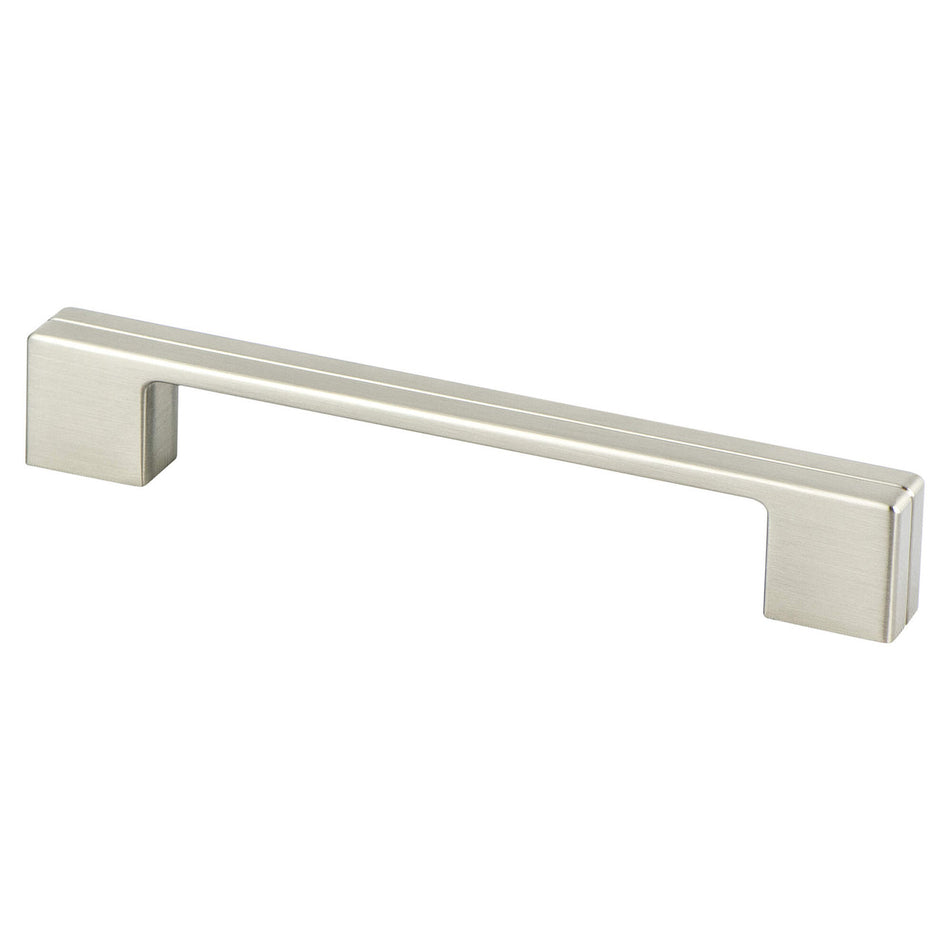 Berenson 9203-1BPN: 160mm cc Skyline Cabinet Pull - Brushed Nickel
