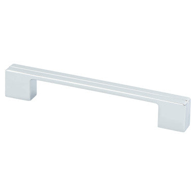 Berenson 9204-1026: 160mm cc Skyline Cabinet Pull - Polished Chrome