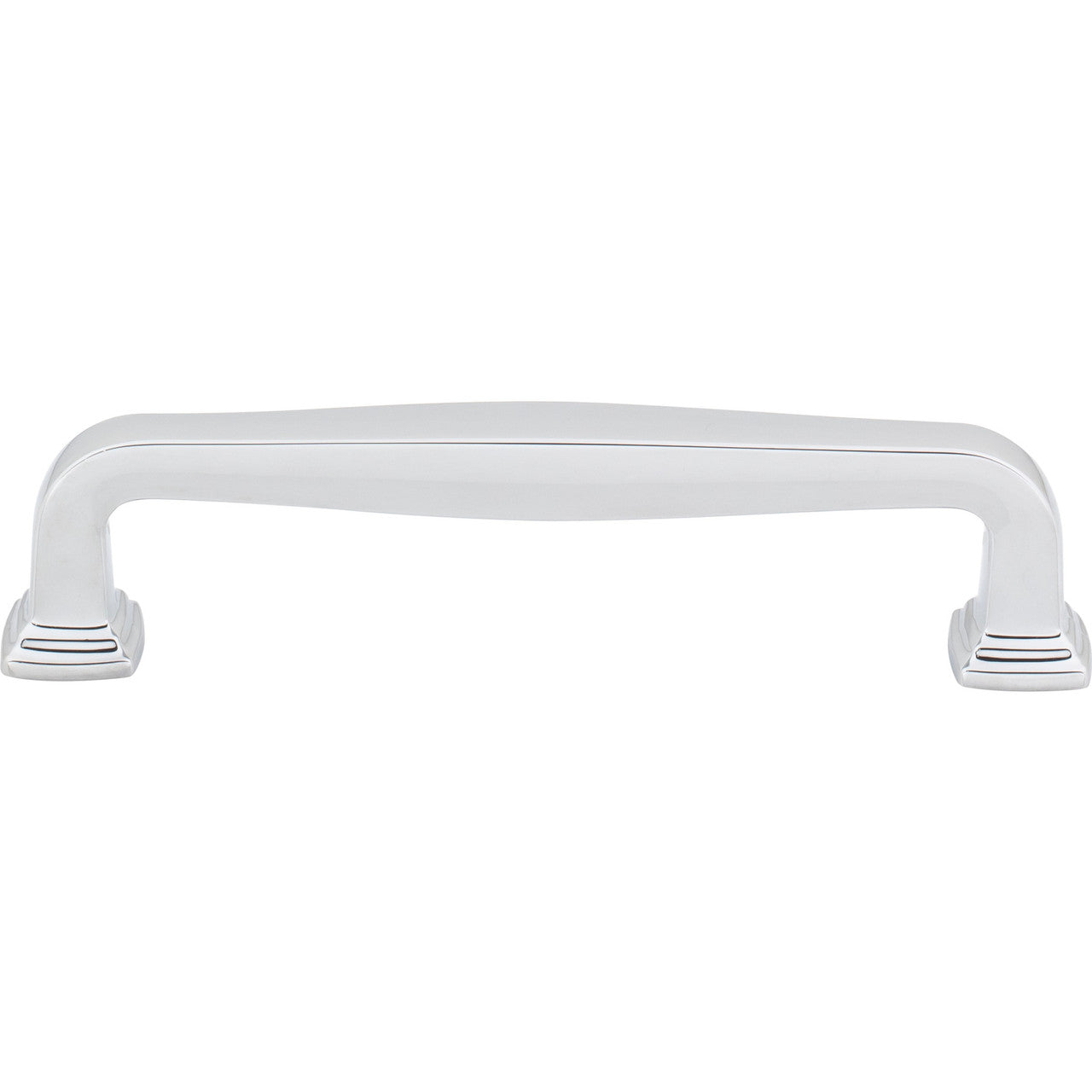 Jeffrey Alexander 782-128PC: 128mm cc Fontana Bar Cabinet Pull - Polished Chrome