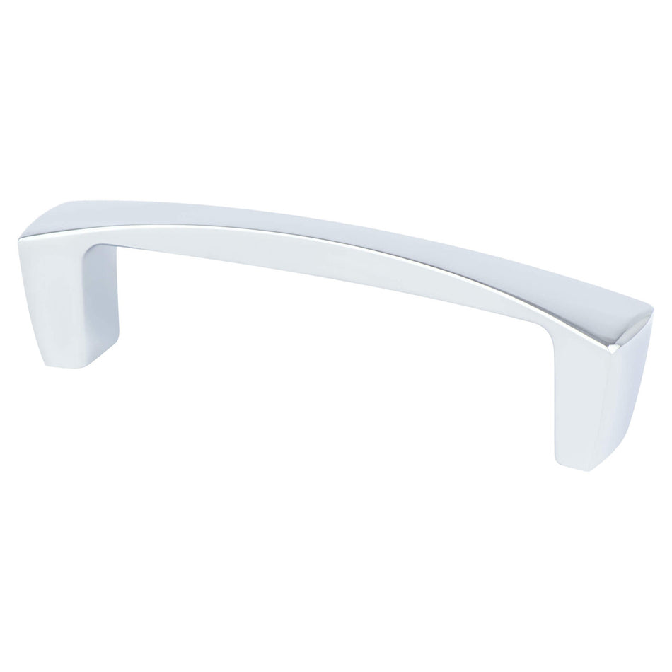 Berenson 9230-1026: 96mm cc Aspire Cabinet Pull - Polished Chrome