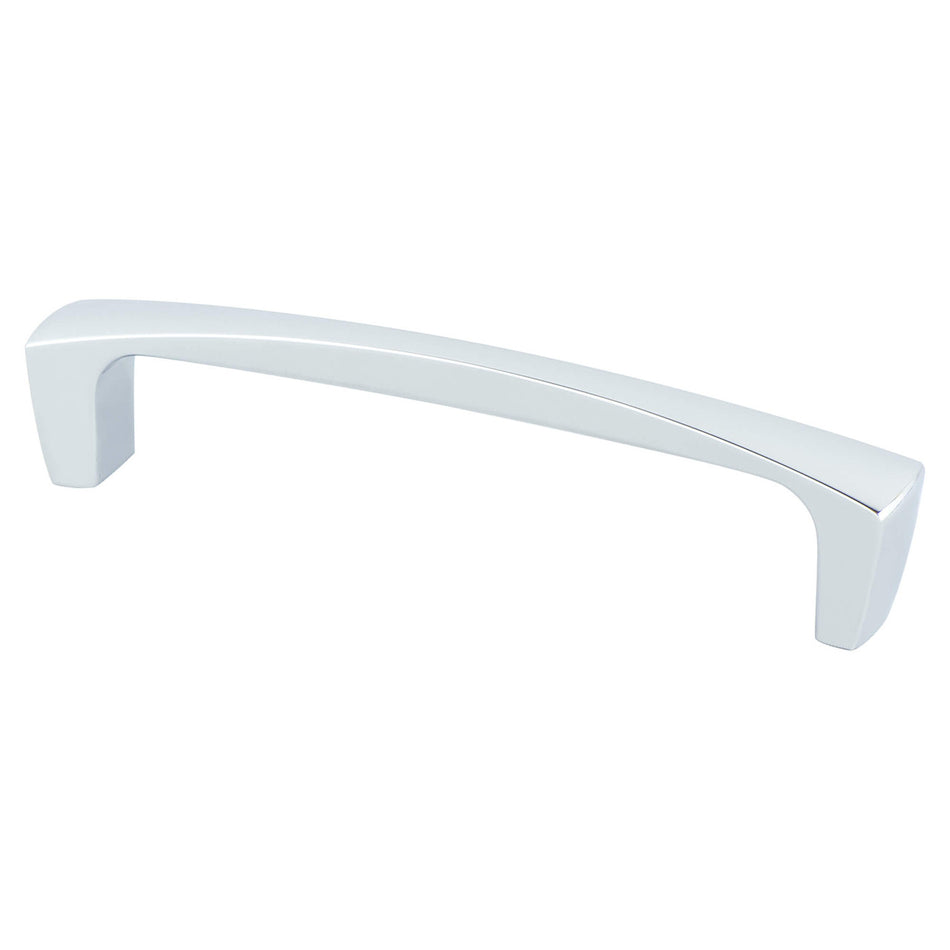 Berenson 9233-1026: 128mm cc Aspire Cabinet Pull - Polished Chrome