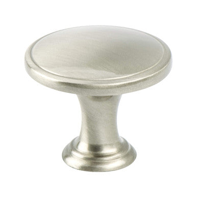 Berenson 9255-1BPN: 1-1/4" Oasis Cabinet Knob - Brushed Nickel