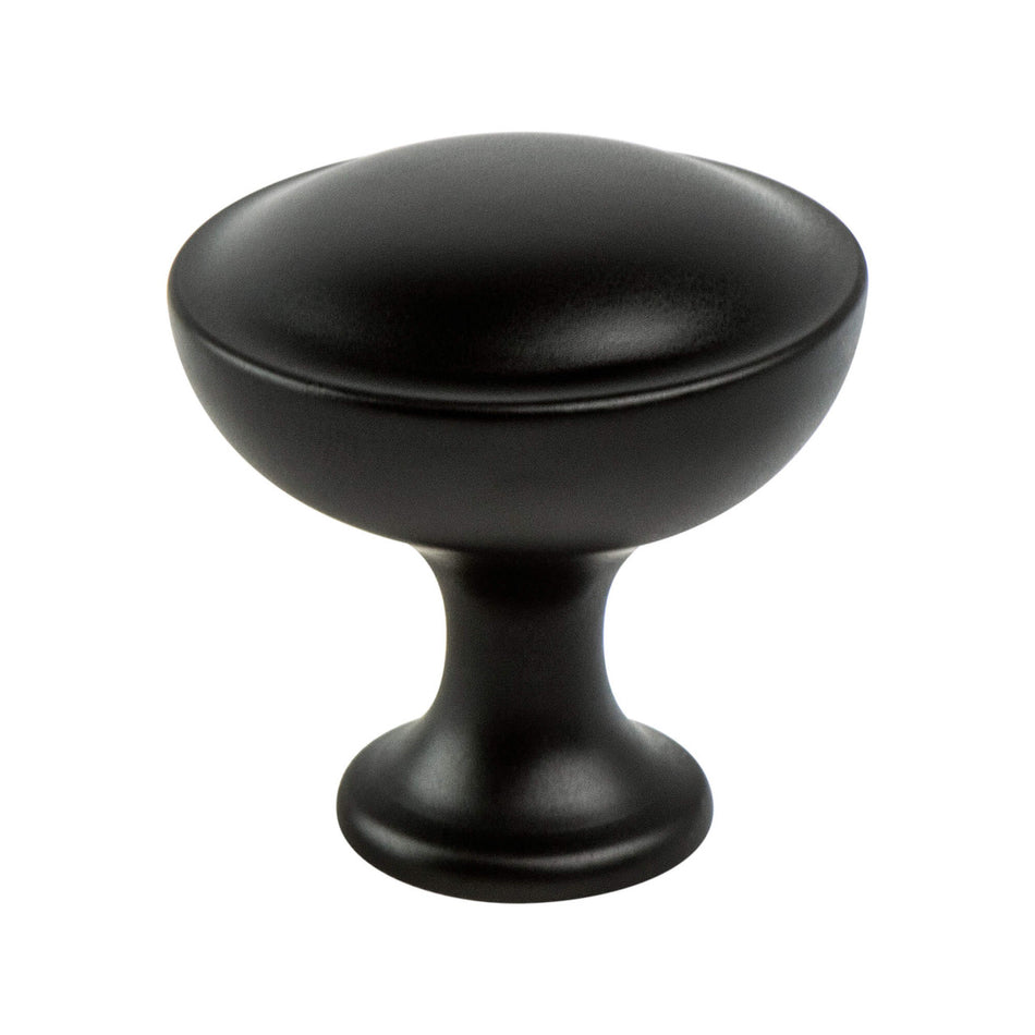 Berenson 9262-1055: 1-3/16" Echo Cabinet Knob - Matte Black