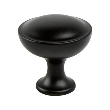 Berenson 9262-1055: 1-3/16" Echo Cabinet Knob - Matte Black