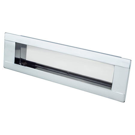 R. Christensen 9282-1026-C: 160mm cc Seize Recessed Cabinet Pull - Polished Chrome