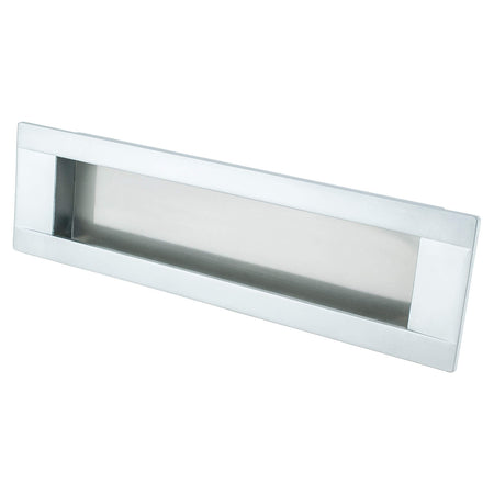 R. Christensen 9283-10DC-C: 160mm cc Seize Recessed Cabinet Pull - Dull Chrome