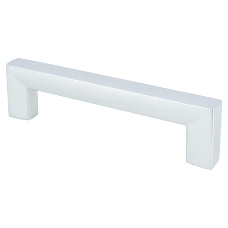 R. Christensen 9289-10DC-C: 96mm cc Square Cabinet Pull - Dull Chrome