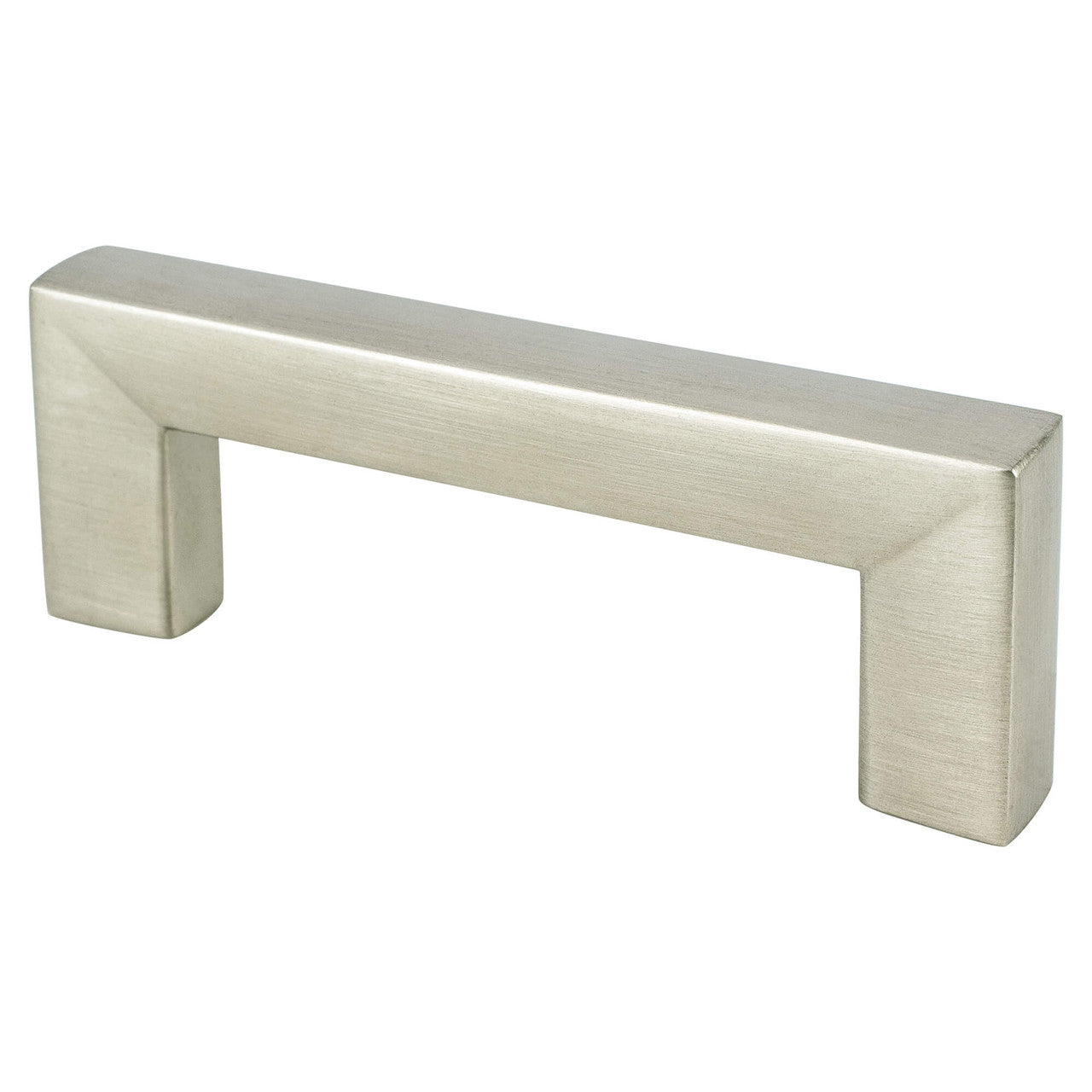 R. Christensen 9290-1BPN-C: 64mm cc Square Cabinet Pull - Brushed Nickel