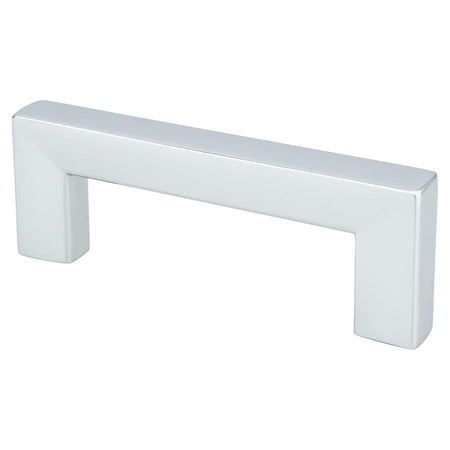 R. Christensen 9291-1026-C: 64mm cc Square Cabinet Pull - Polished Chrome