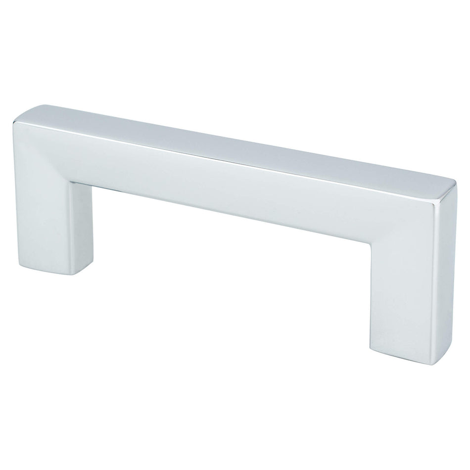 R. Christensen 9291-1026-C: 64mm cc Square Cabinet Pull - Polished Chrome