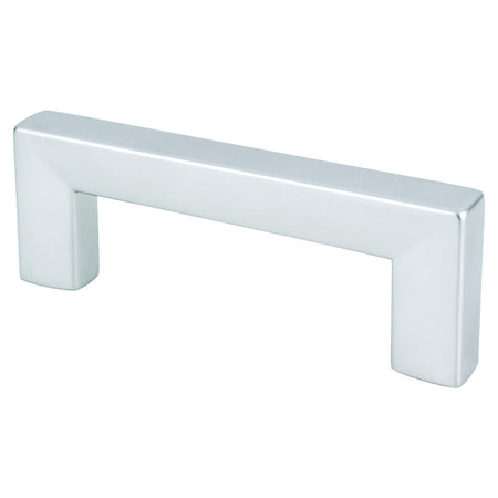 R. Christensen 9292-10DC-C: 64mm cc Square Cabinet Pull - Dull Chrome