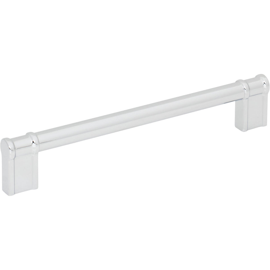 Top Knobs TK3384PC: 6-5/16" Newburn D-Handle Cabinet Pull - Polished Chrome