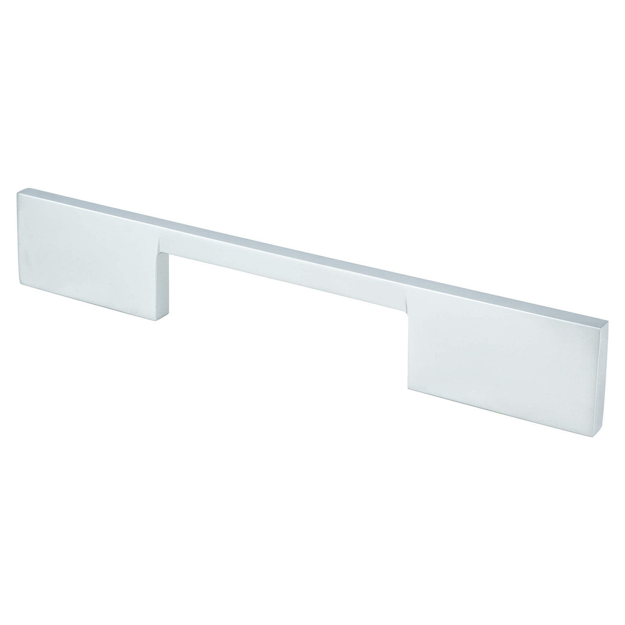 R. Christensen 9301-10DC-C: 128mm cc I-Spazio Cabinet Pull - Dull Chrome