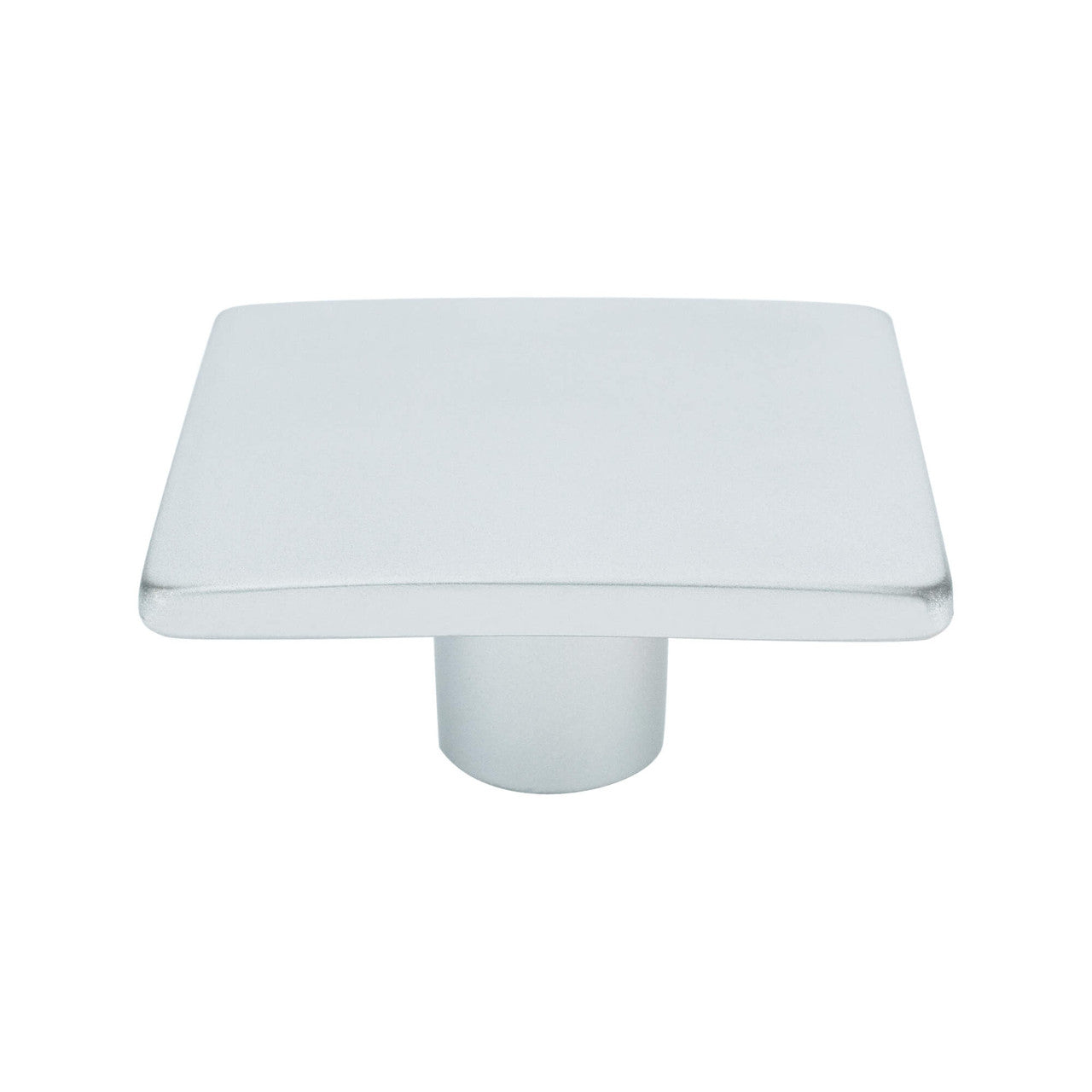 R. Christensen 9320-10DC-C: 1-15/16" Wave Square Cabinet Knob - Dull Chrome