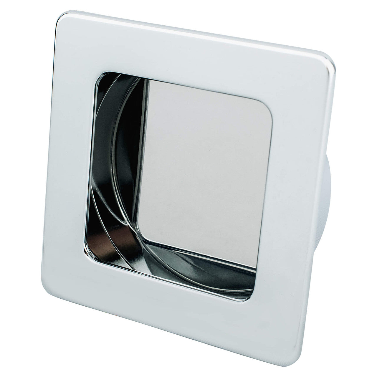 R. Christensen 9325-1026-C: 2-1/2" Stylus Recessed Cabinet Pull - Polished Chrome