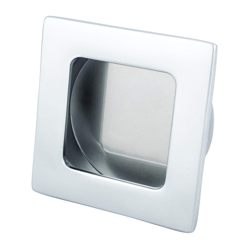 R. Christensen 9329-10DC-C: 1-7/8" Stylus Recessed Cabinet Pull - Dull Chrome