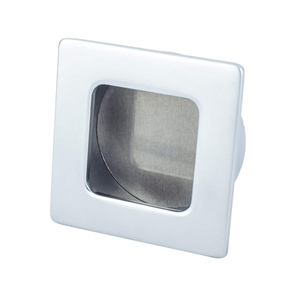 R. Christensen 9332-10DC-C: 1-1/2" Stylus Recessed Cabinet Pull - Dull Chrome