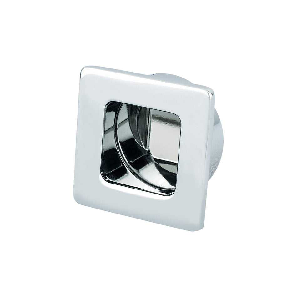 R. Christensen 9334-1026-C: 1-1/8" Stylus Recessed Cabinet Pull - Polished Chrome