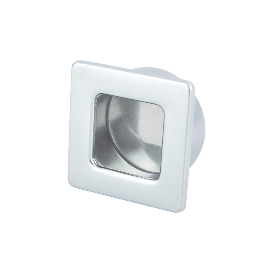 R. Christensen 9335-10DC-C: 1-1/8" Stylus Recessed Cabinet Pull - Dull Chrome