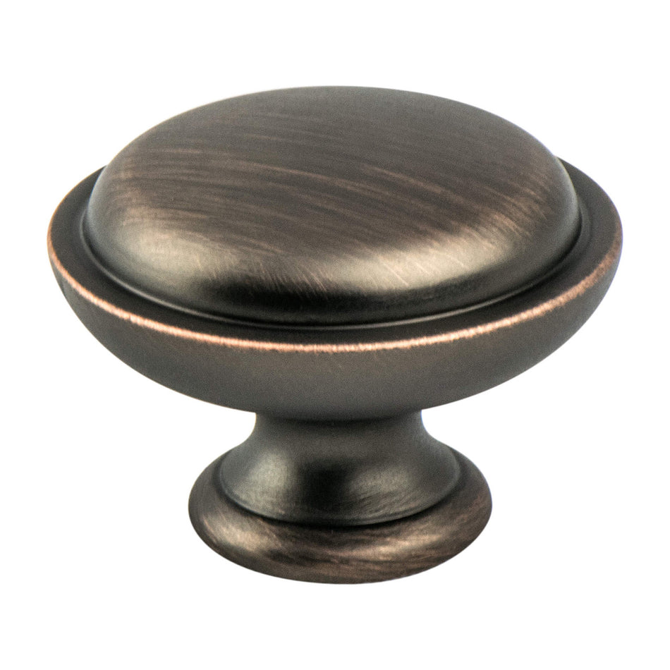 Berenson 9336-10VB: 1-1/8" Traditional Advantage One Cabinet Knob - Verona Bronze