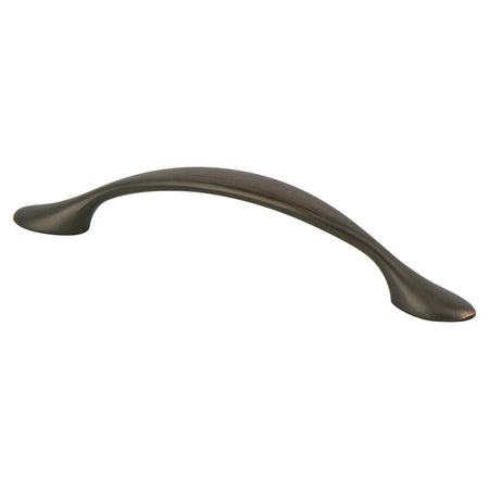 Berenson 9357-10VB: 96mm cc Transitional Advantage Three Cabinet Pull - Verona Bronze