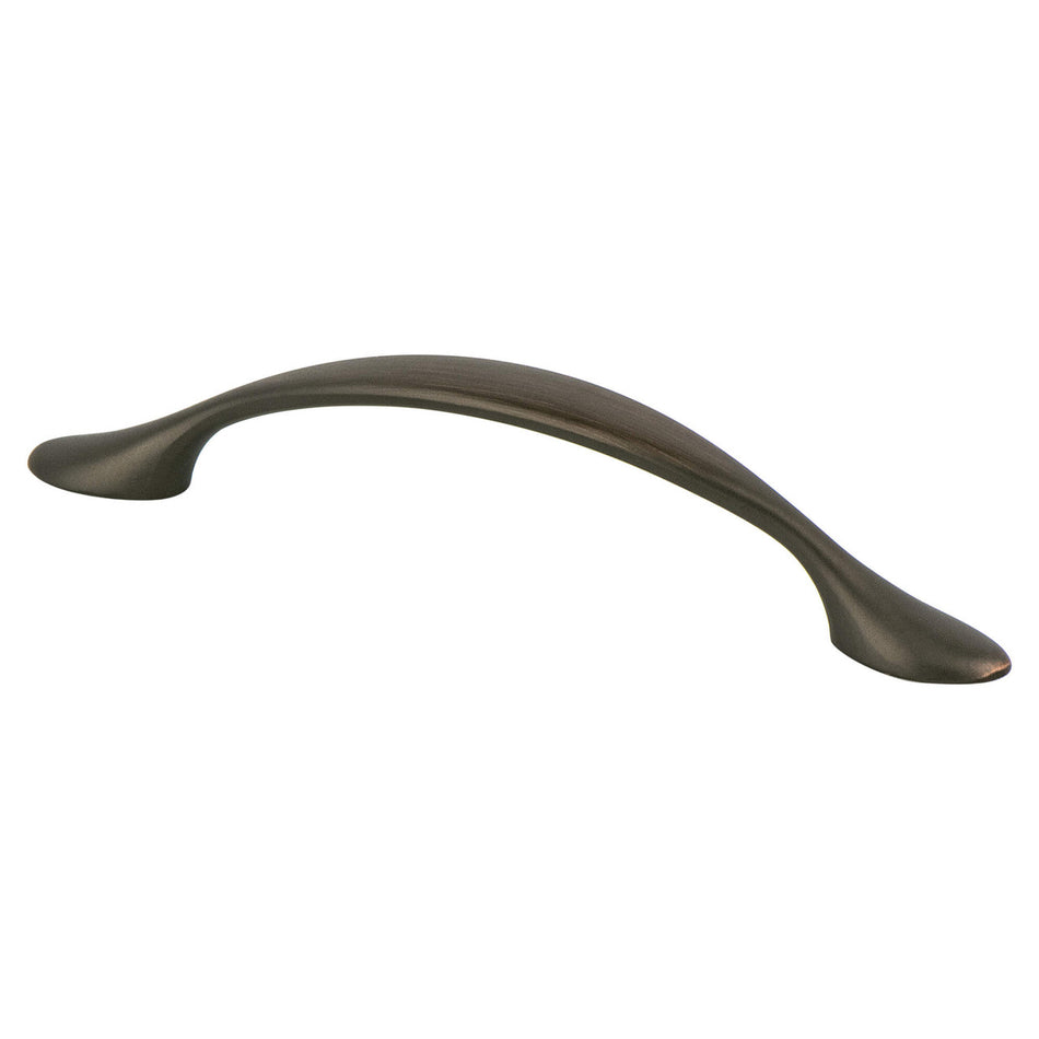 Berenson 9357-10VB: 96mm cc Transitional Advantage Three Cabinet Pull - Verona Bronze