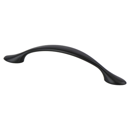 Berenson 9359-1055: 96mm cc Transitional Advantage Three Cabinet Pull - Matte Black