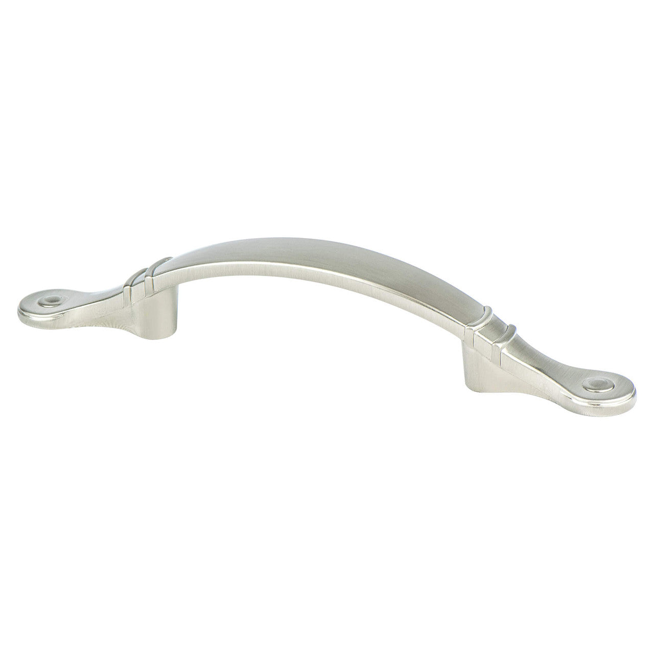 Berenson 9368-1BPN: 3" cc Traditional Advantage Four Cabinet Pull - Brushed Nickel