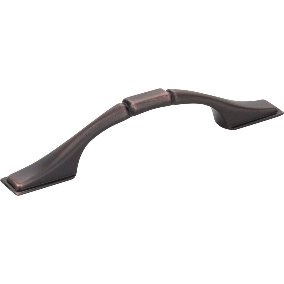 Elements 937-3DBAC: 3" cc Hammond Arch Cabinet Pull - Brushed Oil Rubbed Bronze