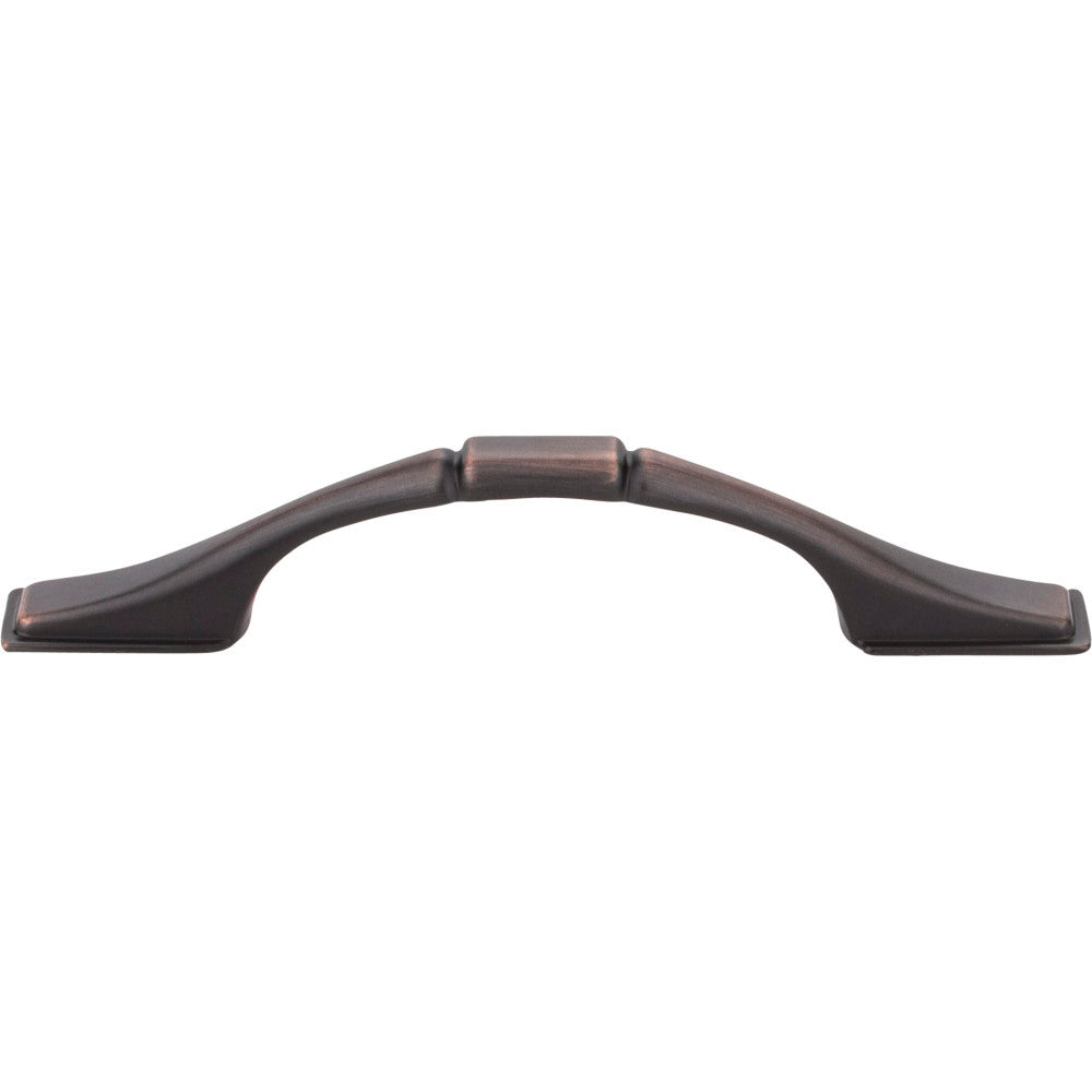 Elements 937-3DBAC: 3" cc Hammond Arch Cabinet Pull - Brushed Oil Rubbed Bronze