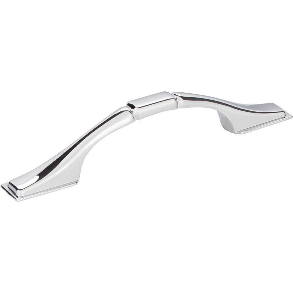 Elements 937-3PC: 3" cc Hammond Arch Cabinet Pull - Polished Chrome
