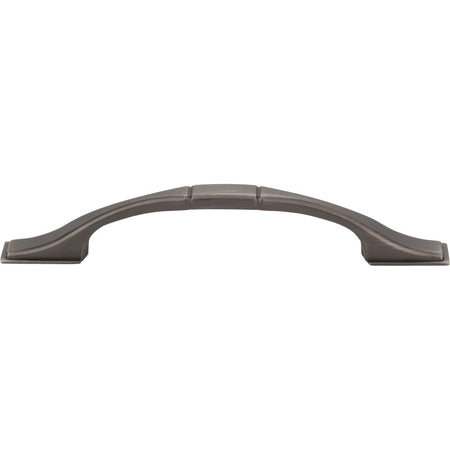 Elements 937-96BNBDL: 96 mm cc Hammond Arch Cabinet Pull - Brushed Pewter
