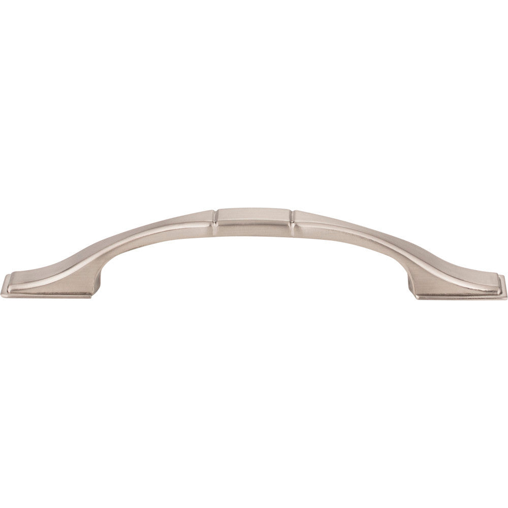 Elements 937-96SN: 96 mm cc Hammond Arch Cabinet Pull - Satin Nickel
