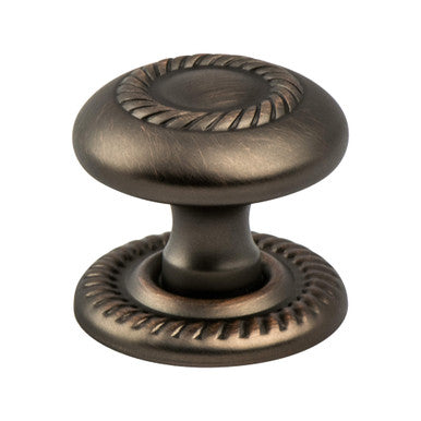 Berenson 9372-10VB: 1-1/4" Advantage Plus Four Round Cabinet Knob - Verona Bronze