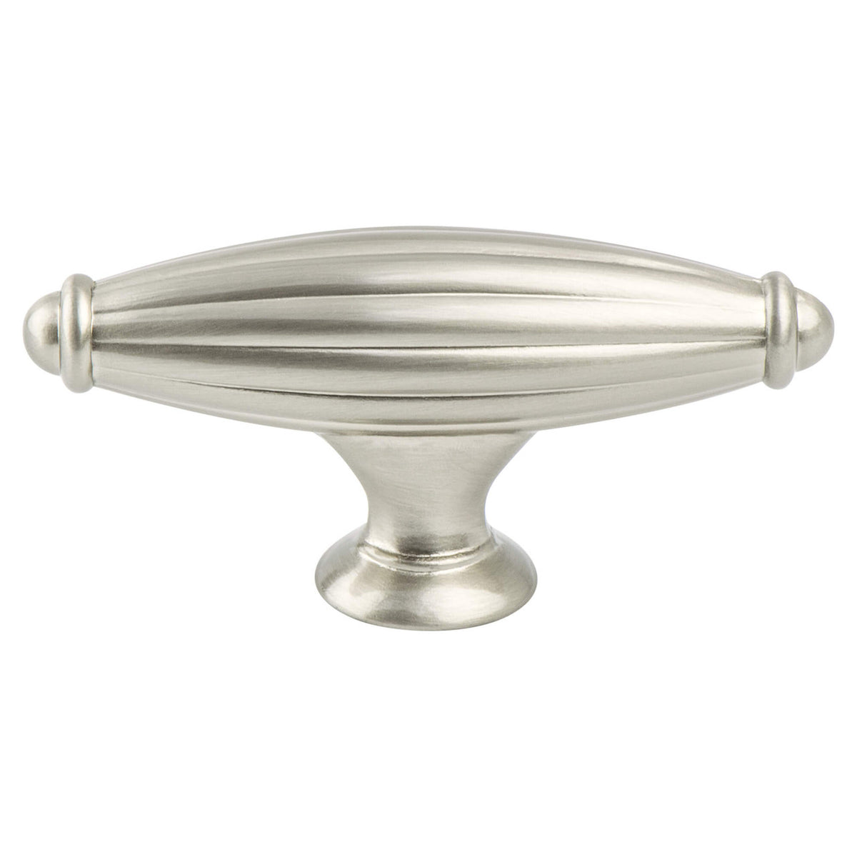 Berenson 9391-1BPN: 2-9/16" Advantage Plus Five T-Bar Cabinet Knob - Brushed Nickel