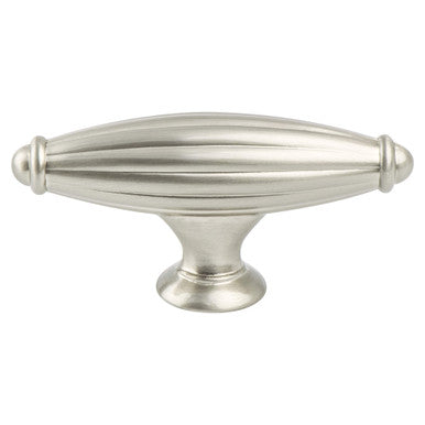 Berenson 9391-1BPN: 2-9/16" Advantage Plus Five T-Bar Cabinet Knob - Brushed Nickel