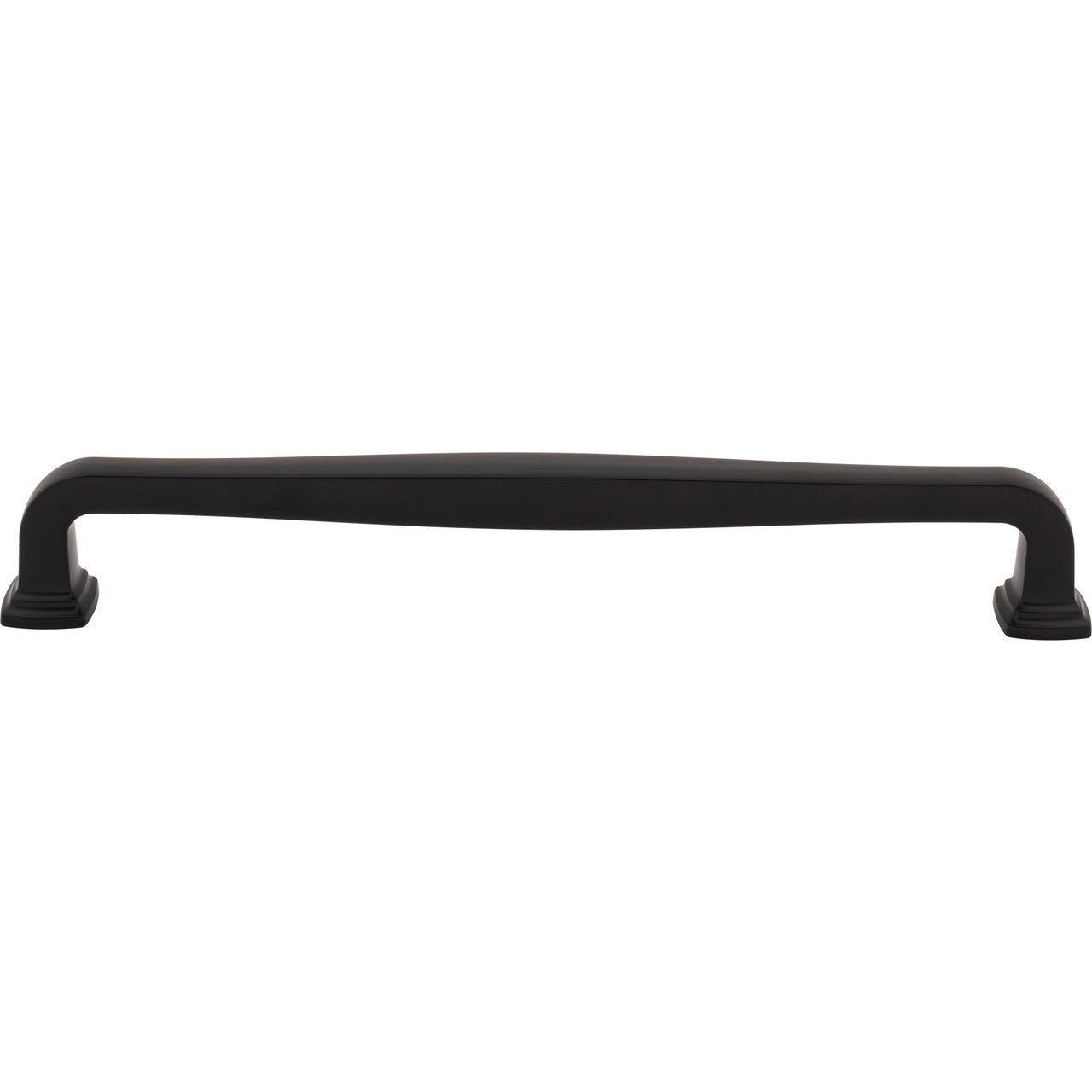 Jeffrey Alexander 782-12MB: 12" cc Fontana Appliance Pull - Matte Black