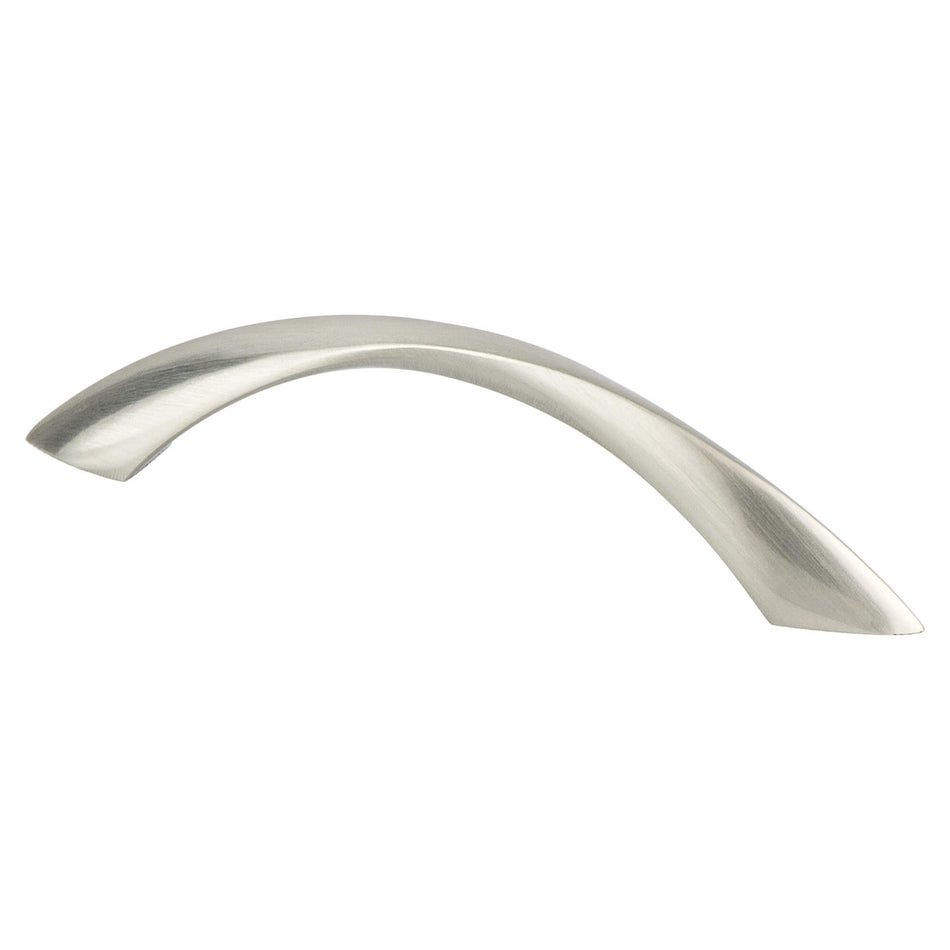 Berenson 9409-1BPN: 96mm cc Contemporary Advantage Five Cabinet Pull - Brushed Nickel
