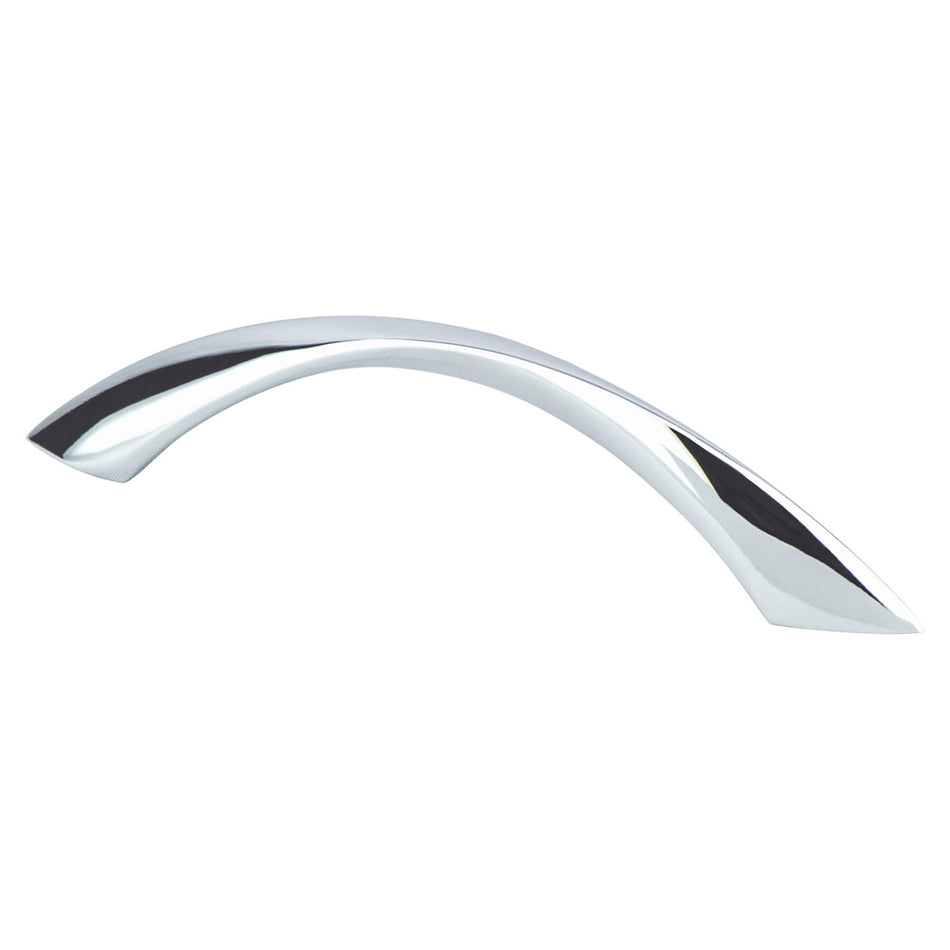 Berenson 9410-1026: 96mm cc Contemporary Advantage Five Cabinet Pull - Polished Chrome