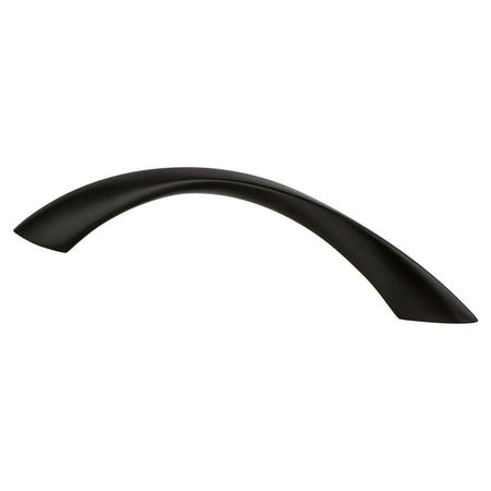 Berenson 9411-1055: 96mm cc Contemporary Advantage Five Cabinet Pull - Matte Black