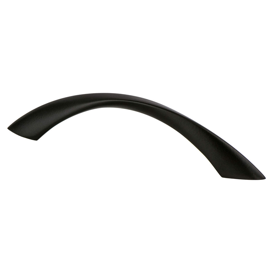 Berenson 9411-1055: 96mm cc Contemporary Advantage Five Cabinet Pull - Matte Black