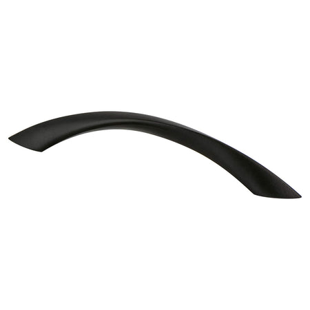 Berenson 9414-1055: 128mm cc Contemporary Advantage Five Cabinet Pull - Matte Black