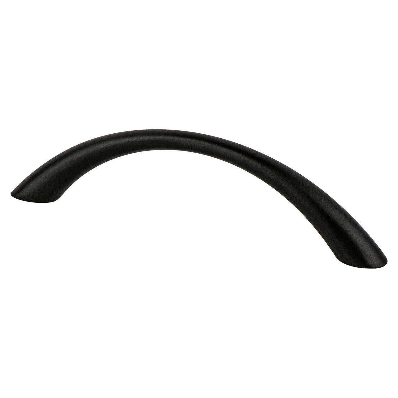 Berenson 9420-4055: 96mm cc Contemporary Advantage Four Cabinet Pull - Matte Black