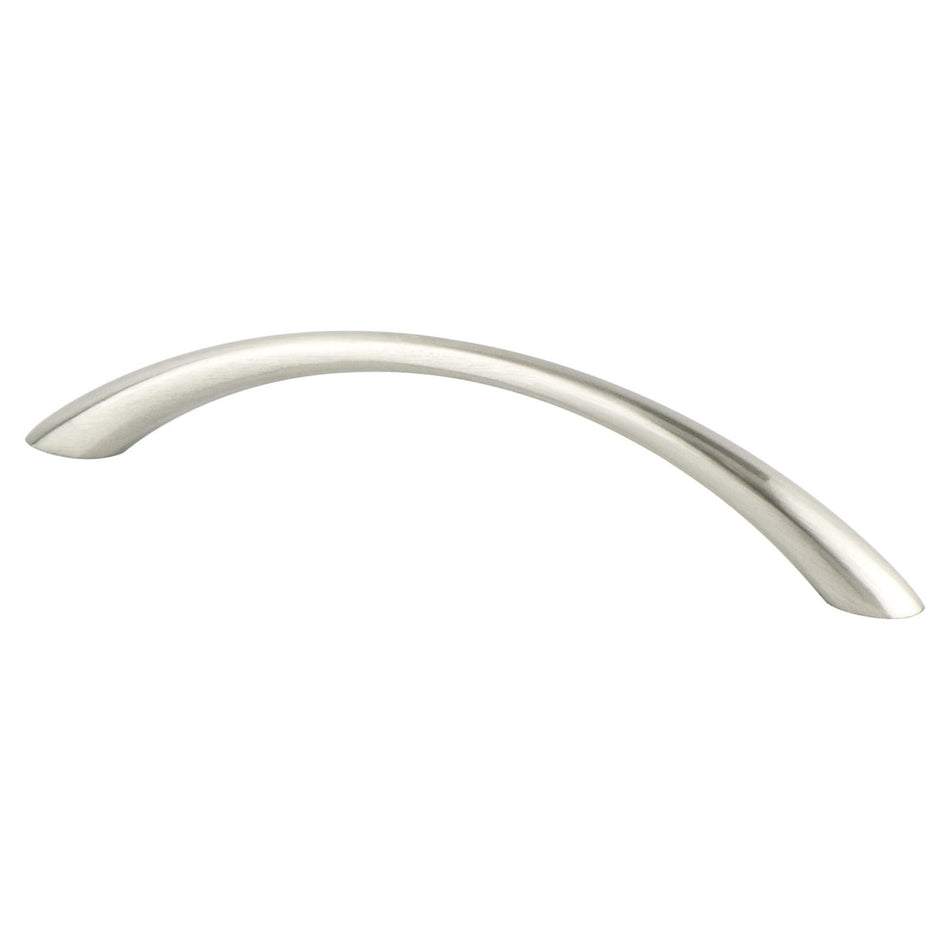 Berenson 9423-4BPN: 128mm cc Contemporary Advantage Four Cabinet Pull - Brushed Nickel