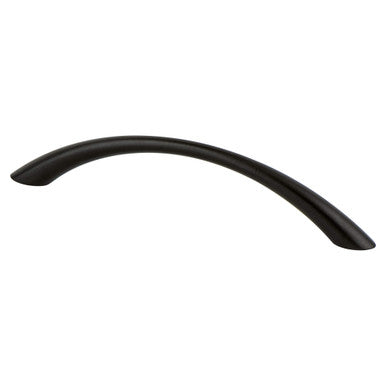 Berenson 9425-4055: 128mm cc Contemporary Advantage Four Cabinet Pull - Matte Black